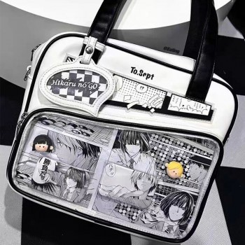 Y2k graffiti cartoon anime itabag satchel shoulder bags