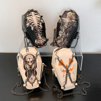 Halloween Cross Skull Shoulder Crossbody Bag