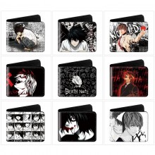 Death Note anime wallet purse