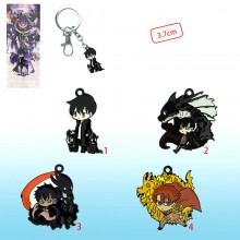 Solo Leveling anime alloy key chains necklaces