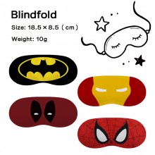 Super Hero Iron Spider Super Man Batman Sleep Eyes...