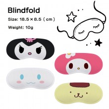 Sanrio Melody kitty Cinnamoroll Kuromi Sleep Eyesh...