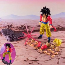 Dragon Ball SHF Super Saiyan 4 Wild Power Son Goku...