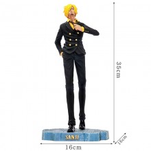 One Piece Suit Sanji anime figure 35cm