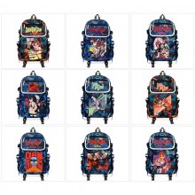 Dandadan anime canvas camouflage backpack bag