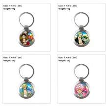 One Piece anime keyring key chains