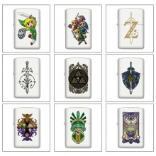 The Legend of Zelda game Single-sided Zippo Oil Lighter