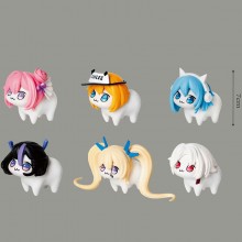 6Pcs/set NIKKE The Goddess of Victory game figures...