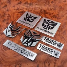 Transformers 3D Autobots Car Badge Aluminum Alloy ...