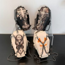 Halloween Cross Skull Shoulder Crossbody Bag