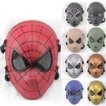 Halloween Spider man cosplay pvc mask