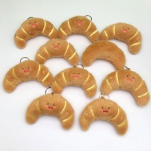 5.6inches Mini Snack Burger anime plush dolls set(...