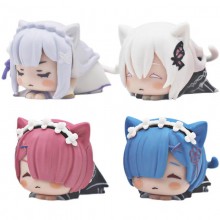Re:Life in a different world from zero anime figures set(4pcs a set)