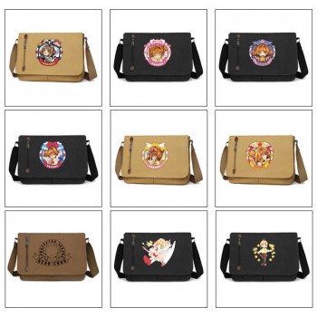 Card Captor Sakura anime retro canvas messenger crossbody shoulder bags