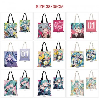 Hatsune Miku anime shopping bag handbag
