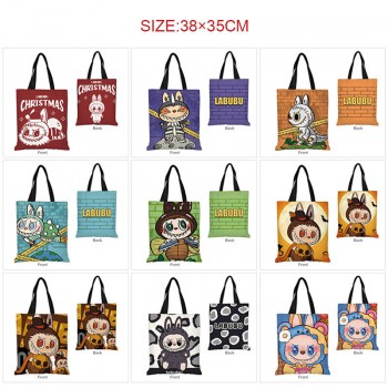 Labubu anime shopping bag handbag