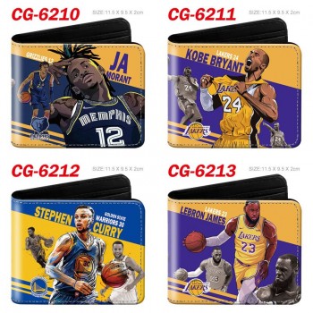 NBA basketball star wallet purse