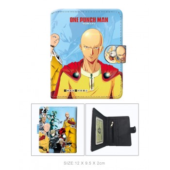 One Punch Man anime snap wallet purse