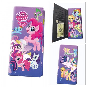 My Little Pony anime long wallets card holder purse