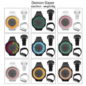 Demon Slayer anime Multifunction Waterproof Electronic Digital Watch