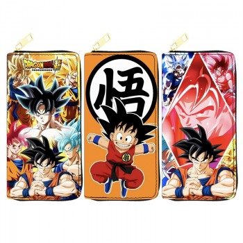Dragon Ball anime zipper long wallet purse