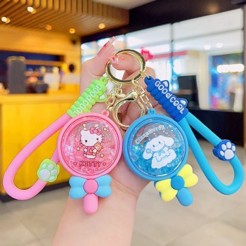 Sanrio Melody kitty Cinnamoroll Kuromi perfume key chains