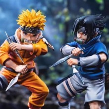 Naruto Uzumaki Naruto Uchiha Sasuke Anime Figure