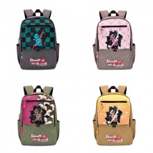 Demon Slayer anime canvas drawstring backpack bags