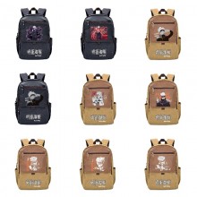 Jujutsu Kaisen anime canvas drawstring backpack ba...