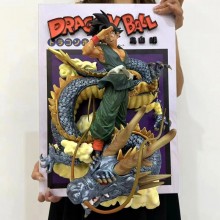 45CM Dragon Ball Goodbye Son Goku Shenron Title Pa...
