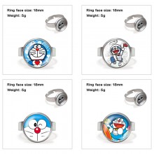 Doraemon anime adjustable rings