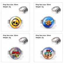Brawl Stars game adjustable rings
