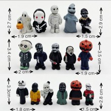 16Pcs/set Halloween Chainsaw Horror Movie Series f...