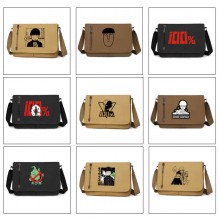 Mob Psycho 100 Mob anime retro canvas messenger cr...