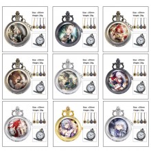 Honkai Star Rail game small necklace pocket watch