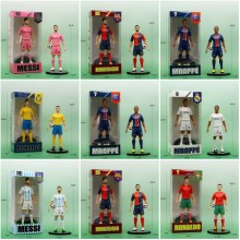 The Football Star C.Ronaldo Messi Mbappe Figures