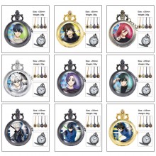 Blue Lock anime small necklace pocket watch