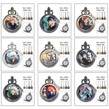 Jujutsu Kaisen anime small necklace pocket watch
