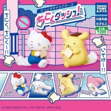 4Pcs/set Sanrio Running PomPomPurin Melody Cinnamo...