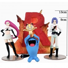 Pokemon Jessie James Rocket Team Anime Figures a s...