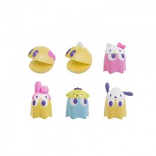 6Pcs/set Pac Man Sanrio anime figures