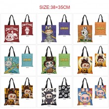 Labubu anime shopping bag handbag
