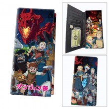 Delicious in Dungeon anime long wallets card holder purse