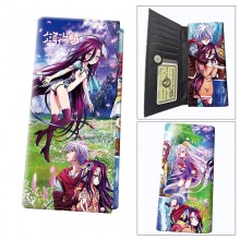 No Game No Life anime long wallets card holder purse