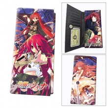 Shakugan no Shana anime long wallets card holder purse
