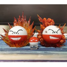 Pokemon Electrode Voltorb egg anime figure 12cm