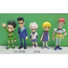 5pcs/set Hunter x Hunter anime figures(OPP bag)