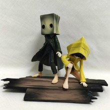 2pcs/set Little Nightmares SIX Mono game figures