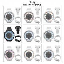Bluey dog anime Multifunction Waterproof Electronic Digital Watch