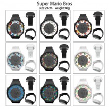 Super Mario anime Multifunction Waterproof Electronic Digital Watch